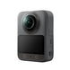 Osmo 360 Adventure Combo camera with dual lenses and touchscreen displaying sleek design for immersive 360° video.