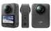 Osmo 360 Adventure Combo showcasing 8K 360° video camera with dual lenses and LCD screen.