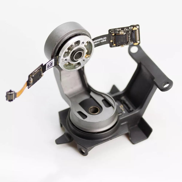 DJI Mavic Air 2 S gimbal camera roll yaw motor assembly with arm, requires calibration for optimal performance.