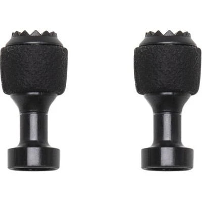 Mavic Mini Control Sticks replacement pair for DJI, black rubber design, ensures enhanced control and removable storage option.
