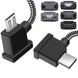 Remote controller cable for DJI drones like Mavic Mini, Mavic 2 Pro, and Spark, featuring USB connectors.
